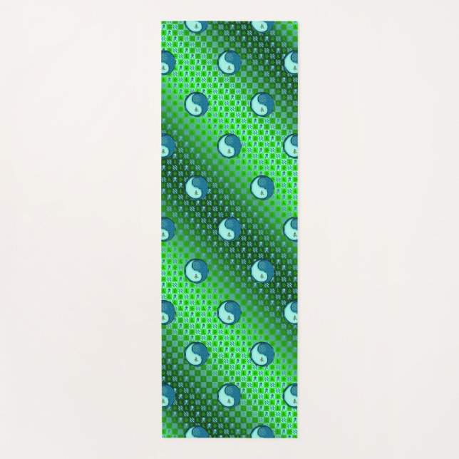 Aquarius und Wasserziege Yogamatte (Vorderseite)