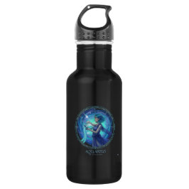 Aquarius Water Bottle Edelstahlflasche