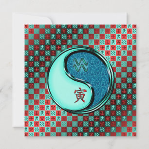 Aquarius & Water Tiger Karte