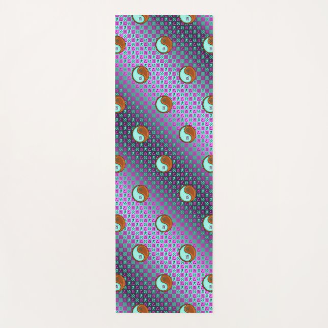 Aquarius & Wood Rooster Yogamatte (Vorderseite)