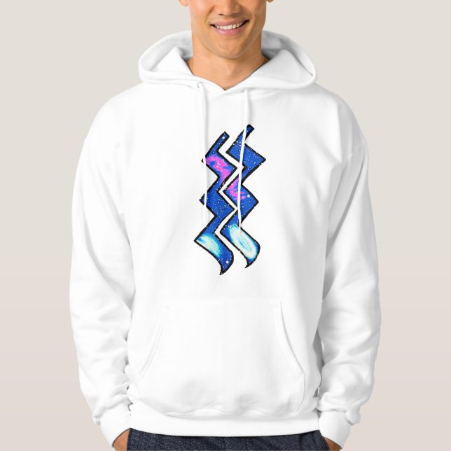 Aquarius Z Kapuzenpullover Hoodie (Vorderseite)