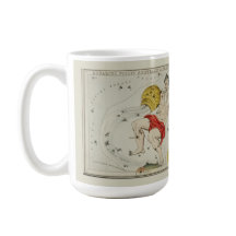 Aquarius Zodiac Antique Astronomisches Diagramm