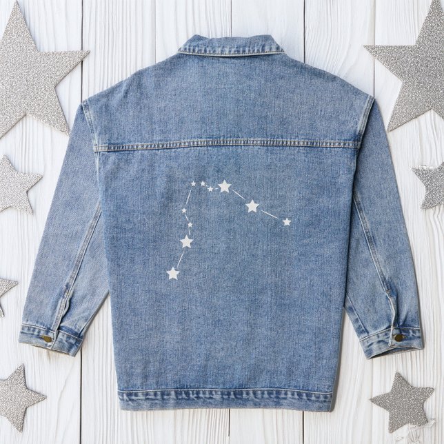 Aquarius Zodiac Constellation Jeansjacke (Von Creator hochgeladen)