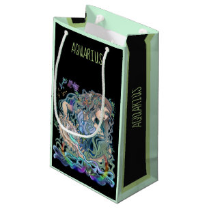 Aquarius Zodiac Kleine Geschenktüte