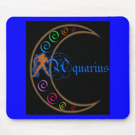 Aquarius Zodiac Mousepad