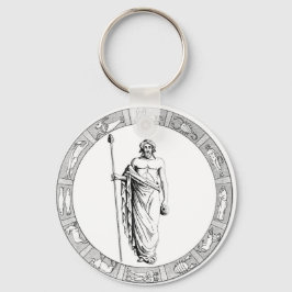 Aquarius Zodiac Schlüsselanhänger