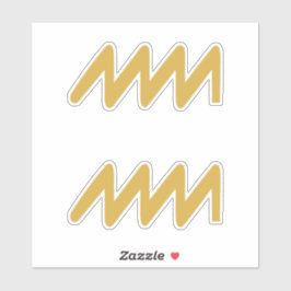 Aquarius Zodiac Sign Aufkleber