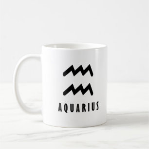 Aquarius zodiac-Zeichen Kaffeetasse