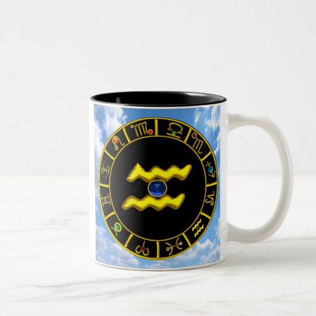 AQUARIUS ZWEIFARBIGE TASSE (Rechts)
