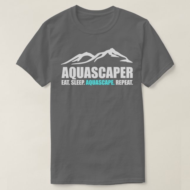 Aquascape-Geschenk T-Shirt (Design vorne)