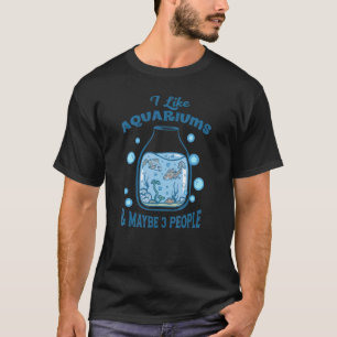 Aquascaping-Aquarium Aquarist Fischpfleger Fischzü T-Shirt