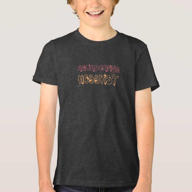 Aquascaping-Hobbyist-T - Shirt (Vorderseite)