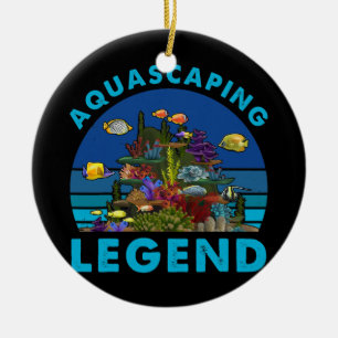 Aquascaping legendäres Aquarium Design für Aquaris Keramik Ornament