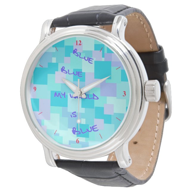 Aquasquare Cubed Armbanduhr (Schrägansicht)