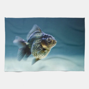 Aquatic Fish Carassius Geschirrtuch
