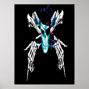 Aquatic Jam Pirate Poster