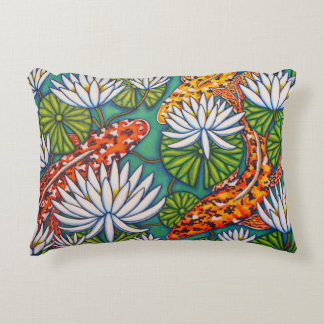 Aquatic Jewels Accent Pillow von Lisa Lorenz Dekokissen