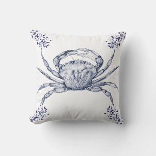 Aquatic Life Delsoftware ~ Green Crab Cushions Kissen