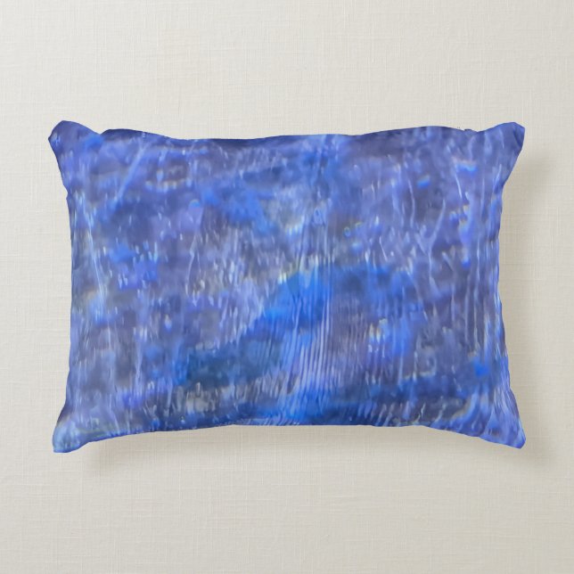 Aquatic Rock Pattern Dekokissen (Vorderseite)