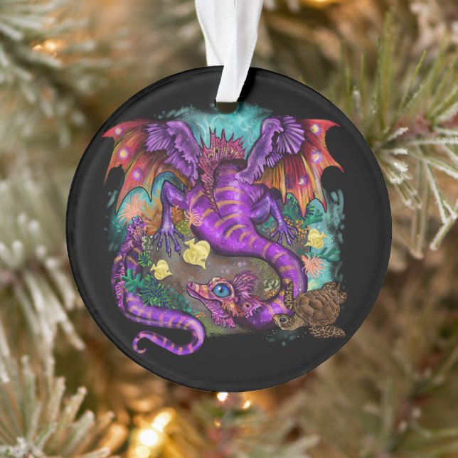 Aquatic Sea Dragon Ornament (Baum)