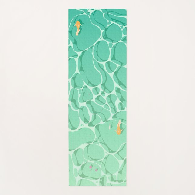 Aquatic Serenity Yoga Mat Yogamatte (Vorderseite)