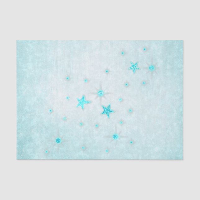 Aquatica 3D Whimsey Babydusche Matching Seidenpapier (Vorderseite)