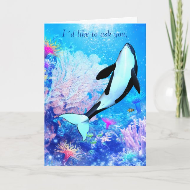 Aquatica Card Einladung (Vorderseite)