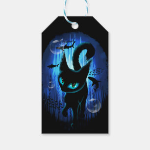 Aquaticat - surreale Katze im Tiefsee Geschenkanhänger