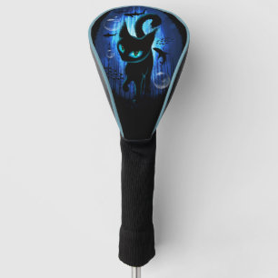 Aquaticat - surreale Katze im Tiefsee Golf Headcover
