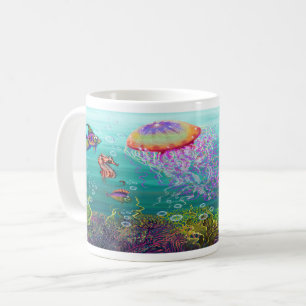 Aquatische Fantasie Kaffeetasse