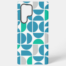 Aquatische Fliesen aus der Mitte des Jahrhunderts Samsung Galaxy Hülle