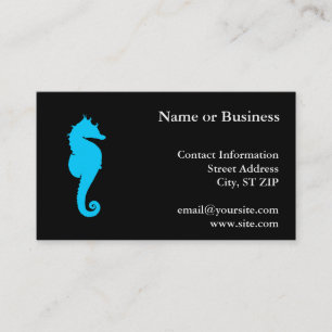 Aquatisches Seepferd Visitenkarte