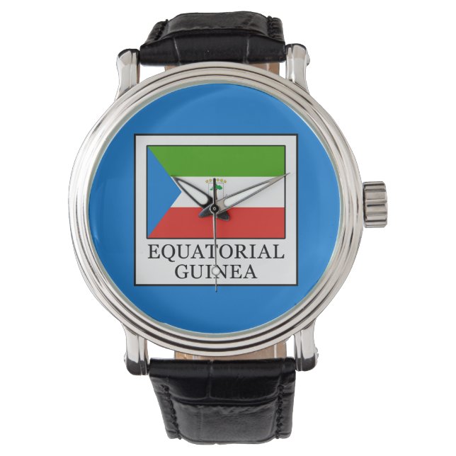 Äquatoriale Guinea Armbanduhr (Vorderseite)
