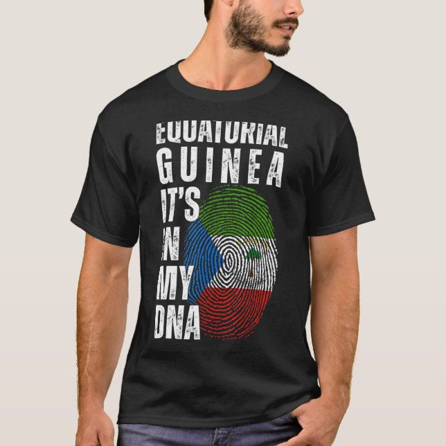 Äquatoriale Guinea ist in meiner DNA äquatoguineis T-Shirt (Vorderseite)