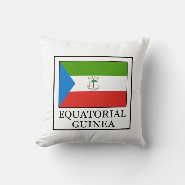 Äquatoriale Guinea Kissen (Vorderseite)