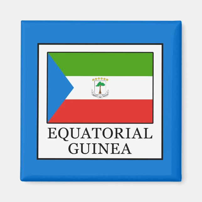 Äquatoriale Guinea Magnet (Vorne)