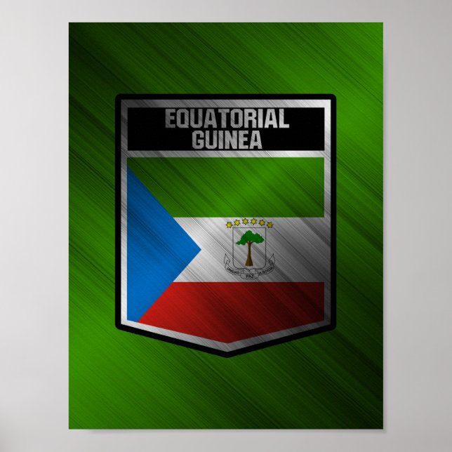 Äquatoriale Guinea Poster (Vorne)