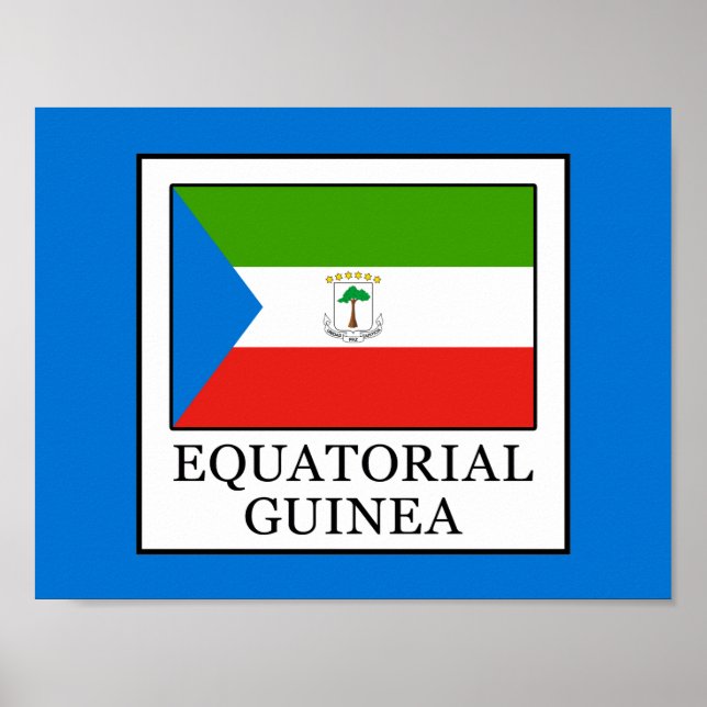 Äquatoriale Guinea Poster (Vorne)