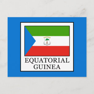 Äquatoriale Guinea Postkarte