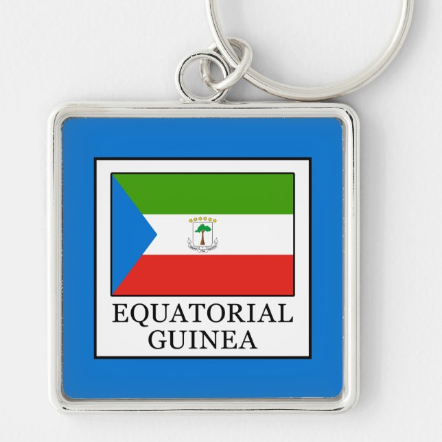 Äquatoriale Guinea Schlüsselanhänger (Vorne)