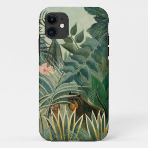 Äquatoriale Jungle, 1909 (Öl auf Leinwand) iPhone 11 Hülle