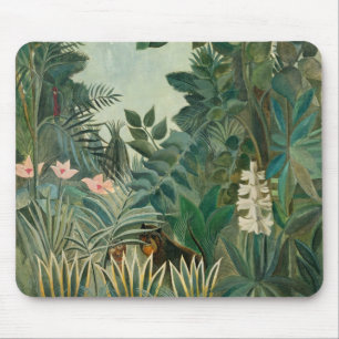 Äquatoriale Jungle, 1909 (Öl auf Leinwand) Mousepad