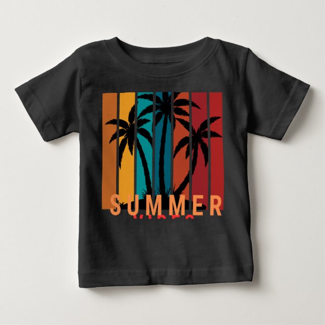 Äquatoriale Sommeratmosphäre Baby T-shirt (Vorderseite)
