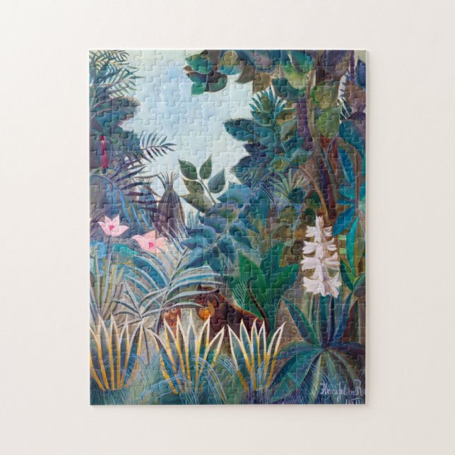 Äquatorialer Dschungel, Rousseau Puzzle (Vertikal)