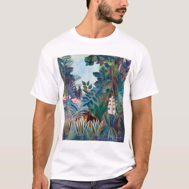 Äquatorialer Dschungel, Rousseau T-Shirt (Vorderseite)