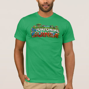 Äquatorialguinea Erbe - Kultur & Regenwald T-Shirt