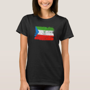 Äquatorialguinea-Flagge Stolz Freundschaft Stolz F T-Shirt