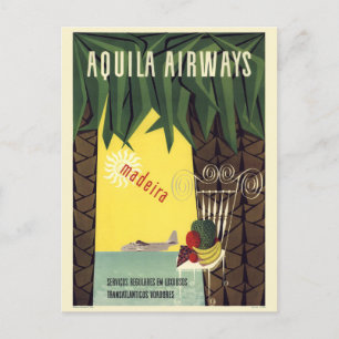 Aquila Airways Madeira Postkarte