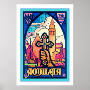 Aquileia ~ Vintage Travel Poster