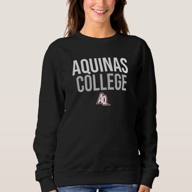 Aquinas College Saints Stacked Sweatshirt (Vorderseite)